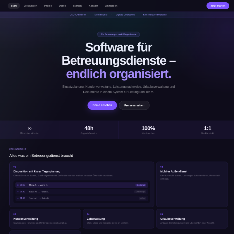 Teamcura – Pflegesoftware